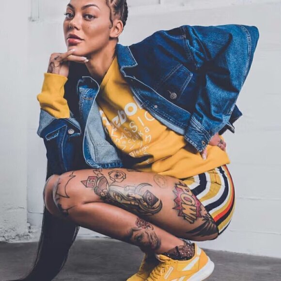 Reebok Women's Vibrant Yellow Sneakers - Picture 5 of 16